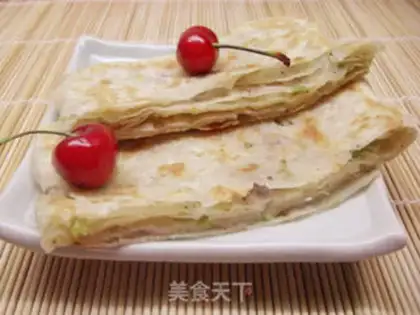 Make Scallion Fragrance Thousand Layer Pancake step 12