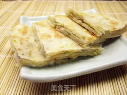Make Scallion Fragrance Thousand Layer Pancake step 13