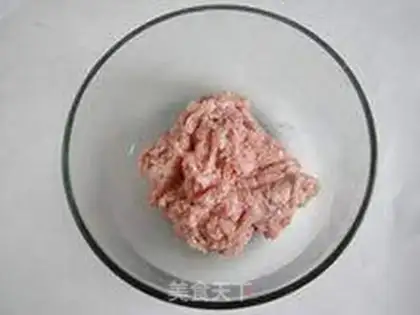 Make pork rice flower step 0