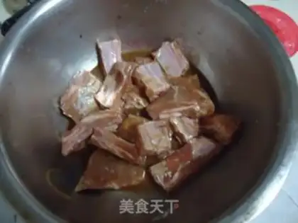 Make Fruity pork ribs step 1