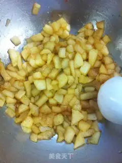 Make Apple muffin step 3