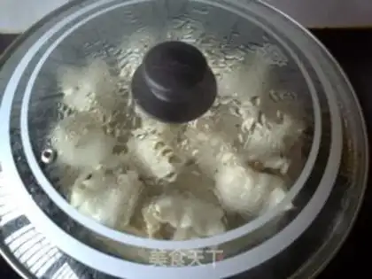 Make steamed dumpling step 4