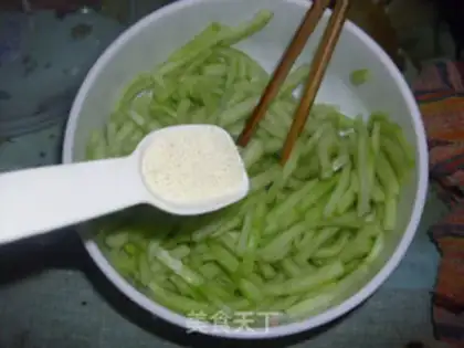 Make Cold melon skin step 4