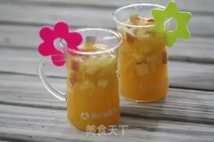 Make Orange apple tea step 7