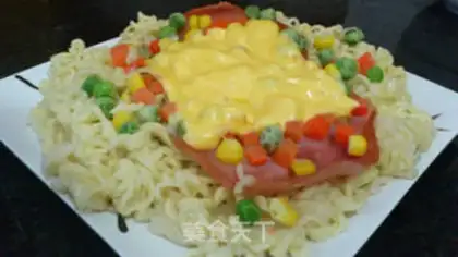 Make Instant noodle pizza step 10