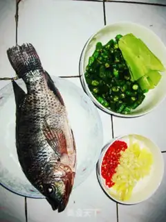 Make Fish with green pepper vinegar step 0