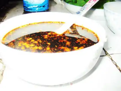 Make Fish with green pepper vinegar step 1
