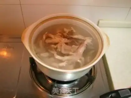 Make Marinated duck webs step 1