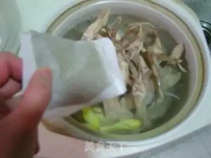 Make Marinated duck webs step 3