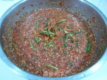 Make Korean kimchi step 4
