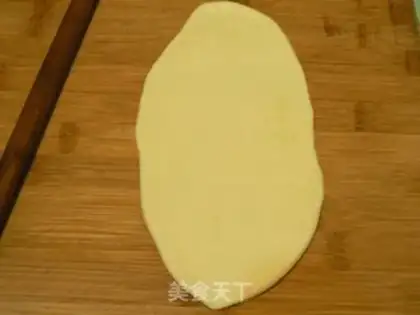 Make egg filling cake step 5