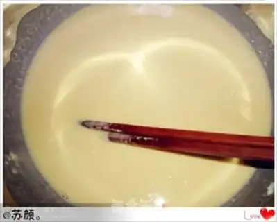 Make egg-baked cake step 1