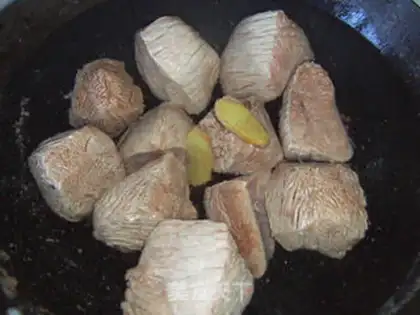 Make marinated beef step 4