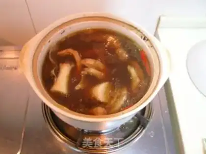 Make Marinated duck webs step 6