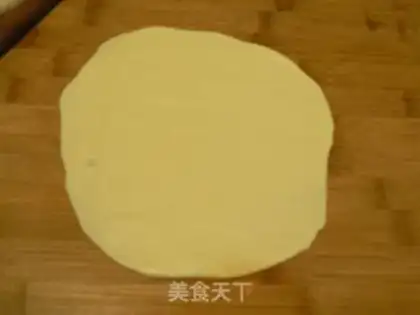 Make egg filling cake step 8