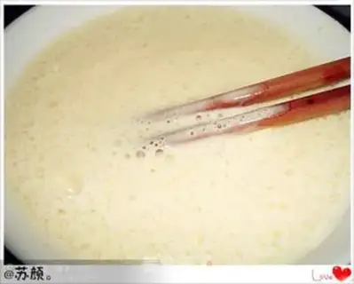 Make egg-baked cake step 4