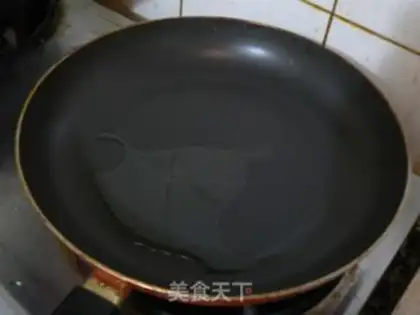 Make egg filling cake step 9