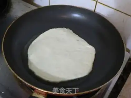 Make egg filling cake step 10