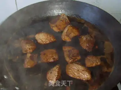 Make marinated beef step 7