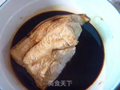 Make braised pork with plum vegetables step 5