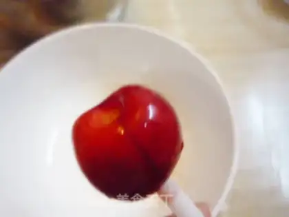 Make Cherry in syrup step 1
