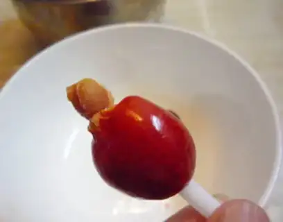 Make Cherry in syrup step 2