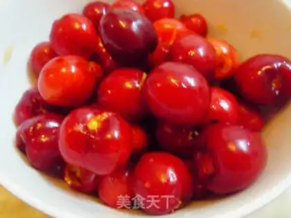 Make Cherry in syrup step 3
