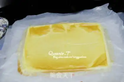 Make Chewpie cake roll step 9