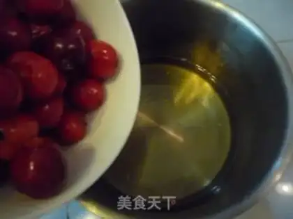 Make Cherry in syrup step 5