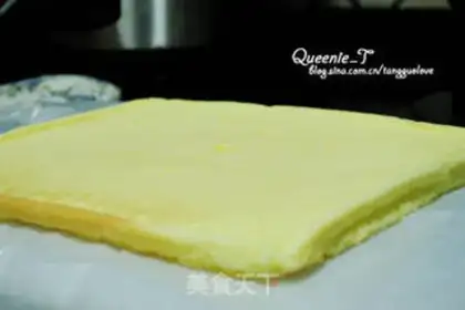 Make Chewpie cake roll step 10