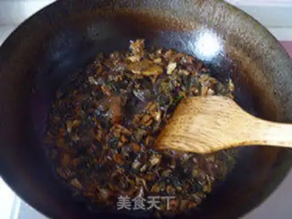 Make braised pork with plum vegetables step 12