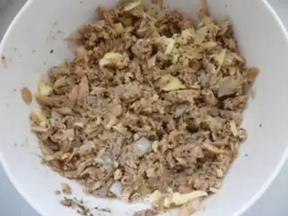 Make Almond tuna bread step 10
