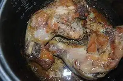 Make Home-made salt-roasted chicken legs step 4