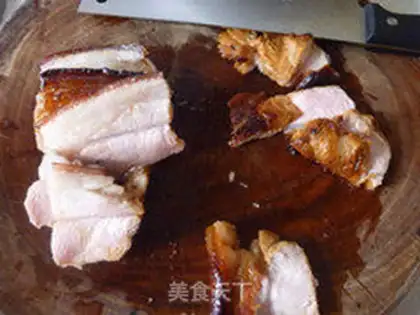 Make braised pork with plum vegetables step 13