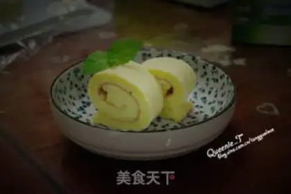 Make Chewpie cake roll step 15
