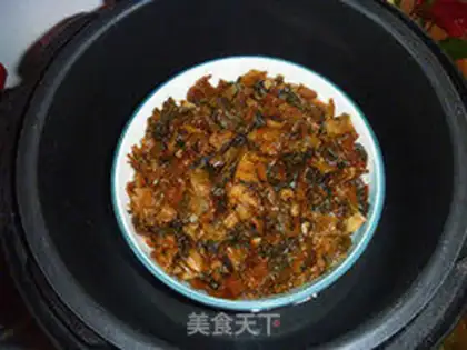 Make braised pork with plum vegetables step 16
