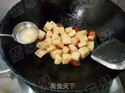 Make Stewed frozen tofu with mushroom mushroom step 6