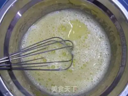 Make Twill cake roll step 1