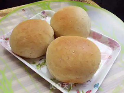 Make Red bean and coix rice paste bread step 8