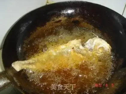 Make Dry roasted yellow croaker step 2