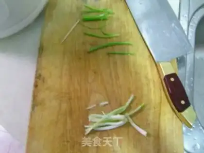 Make steamed bass step 2