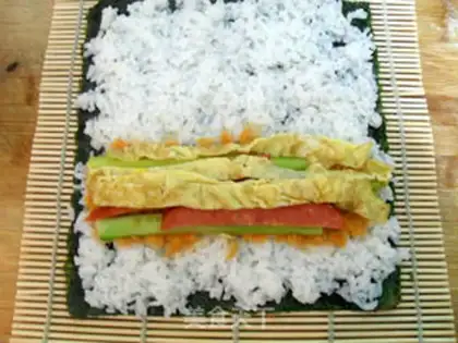 Make sushi step 12