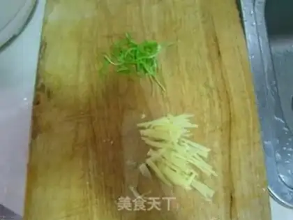 Make steamed bass step 4