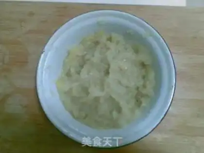 Make Mashed potato patty step 1