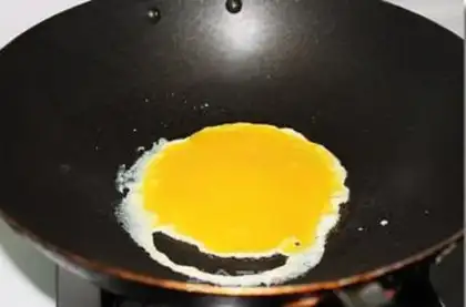 Make Homemade egg roll step 5