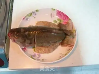 Make steamed bass step 5