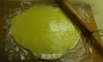Make Microwave oven melon kernel biscuits step 8