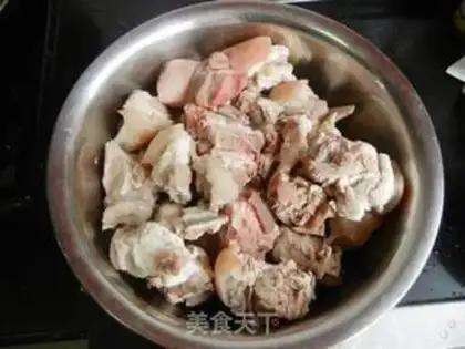 Make Spicy cumin mutton step 0