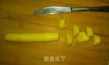 Make Microwave oven melon kernel biscuits step 10