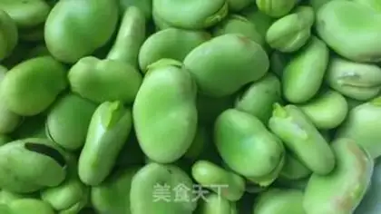 Make oil-soaked broad bean step 0